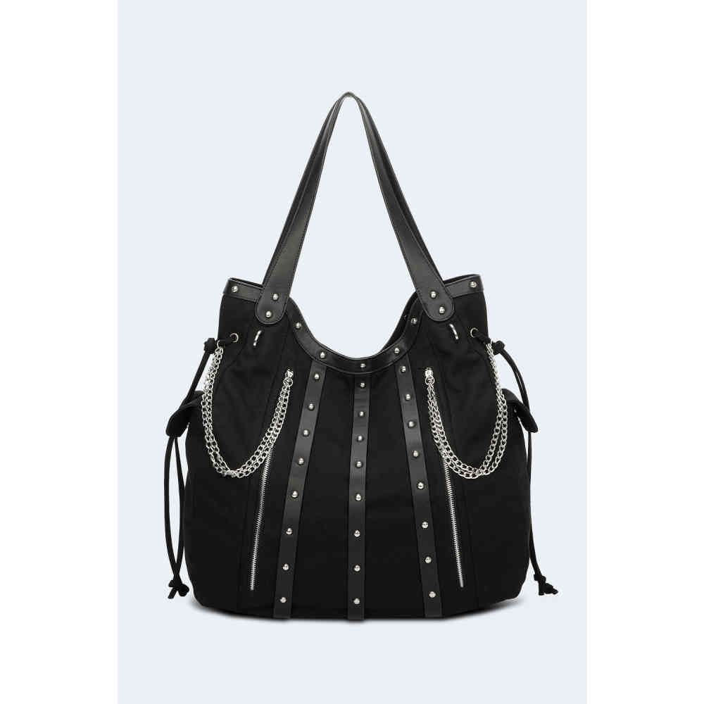 Jawbreaker - Oversized With Chains Sac d'épaule - Noir